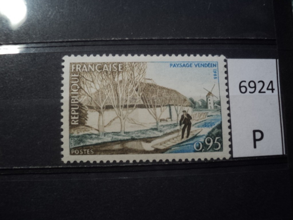 Фото марки Франция 1965г **