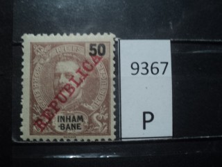 Фото марки Порт. Инхамбане 1911г **