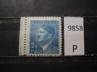 Фото марки Германская оккупация Чехословакии 1942г **