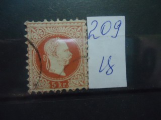 Фото марки Австрия 1867г