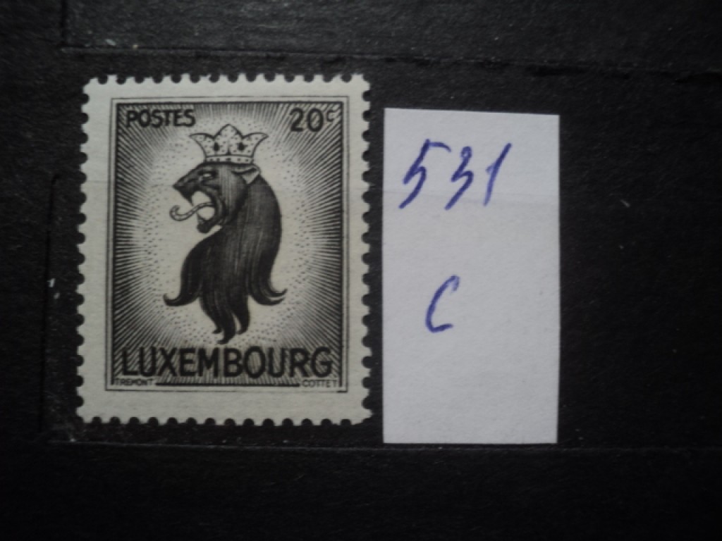 Фото марки Люксембург 1945г **