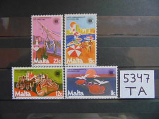 Фото марки Британская Мальта серия 1983г **
