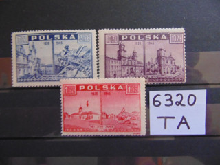 Фото марки Польша 1945г **