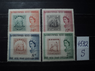 Фото марки Ст. Кристофер 1961г *