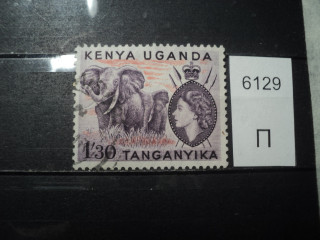 Фото марки Брит. Восточная Африка 1954г