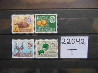 Фото марки Британская Южная Родезия 1964г **