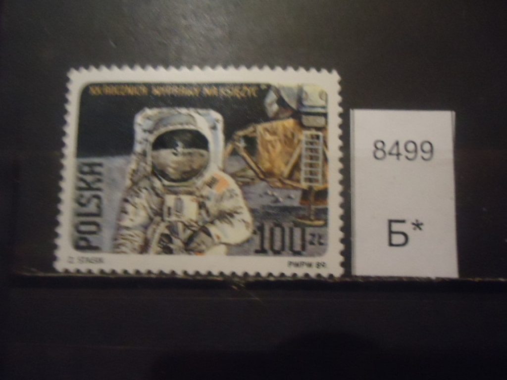 Фото марки Польша 1989г **