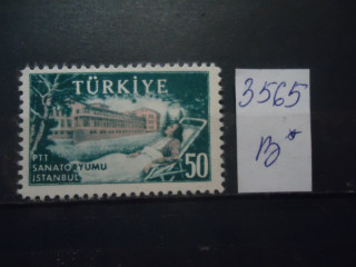 Фото марки Турция 1956г **