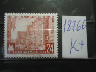 Фото марки ГДР 1954г **