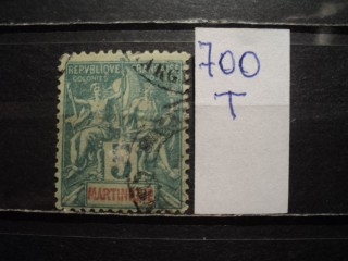 Фото марки Французская Мартиника 1892г