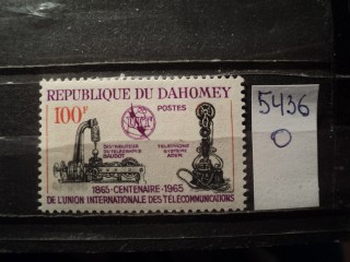 Фото марки Дагомея 1965г *