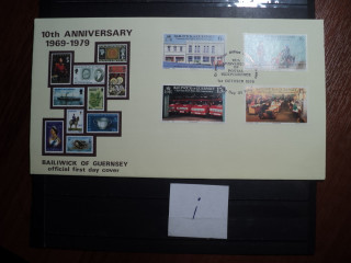 Фото марки Брит. Герсей 1979г конверт FDC