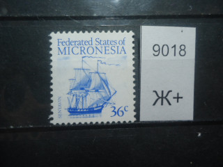 Фото марки Микронезия 1988г **