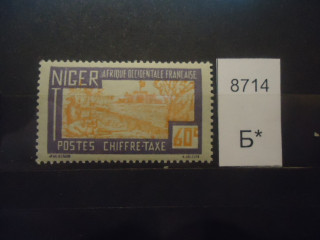 Фото марки Франц. Нигер 1927г **
