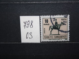 Фото марки Турция 1989г