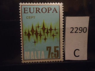 Фото марки Мальта 1972г **