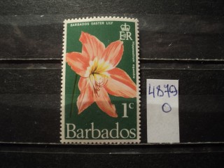 Фото марки Брит. Барбадос 1970г **