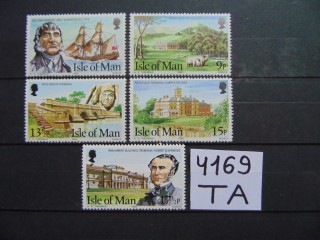 Фото марки Британский остров Мэн серия 1980г **