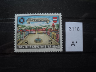 Фото марки Австрия 1987г **