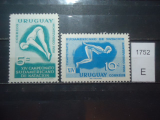 Фото марки Уругвай серия 1958г **