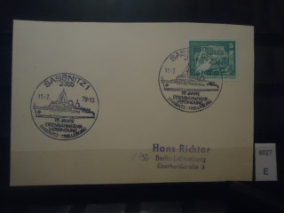 Фото марки Германия ГДР 1979г почтовая карточка POSTKARTE