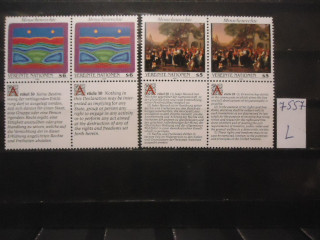 Фото марки ООН 1993г 2 серия-сцепки **