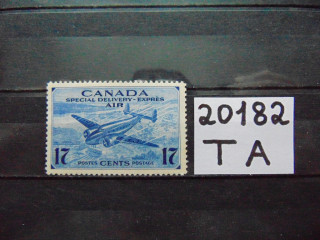 Фото марки Канада авиапочта 1942г *