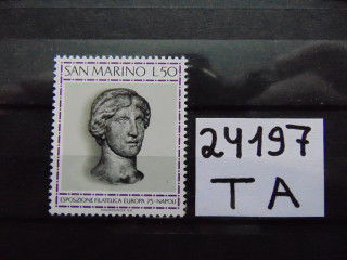 Фото марки Сан Марино марка 1975г **