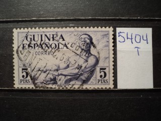 Фото марки Испан. Гвинея 1952г