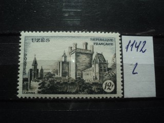 Фото марки Франция 1957г **