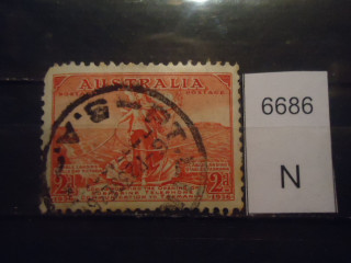 Фото марки Австралия 1936г