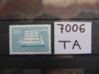 Фото марки Финляндия марка 1961г **