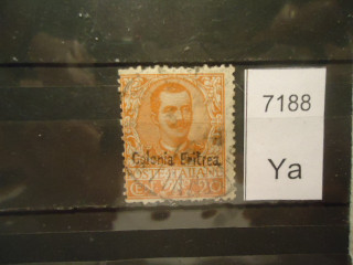 Фото марки Итал. Эритрея 1903г