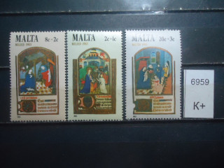 Фото марки Мальта 1983г **