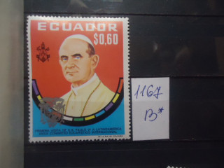 Фото марки Эквадор 1969г **
