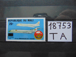 Фото марки Мали авиапочта 1992г **