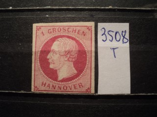Фото марки Герман. Ганновер 1859г 