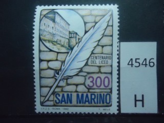 Фото марки Сан Марино 1983г **