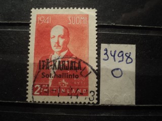 Фото марки Финляндия. Оккупация Карелии 1942г