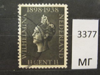 Фото марки Нидерланды 1938г