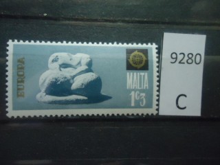 Фото марки Мальта 1974г **