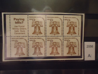 Фото марки США 1975г сцепка **