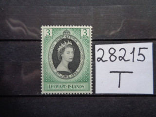 Фото марки Британские Подветренные Острова 1953г **