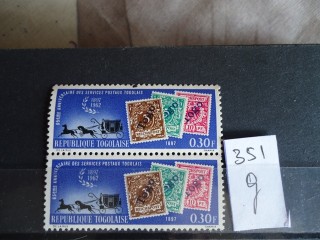 Фото марки Того 1962г пара **