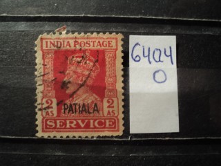Фото марки Индийский штат Патиала