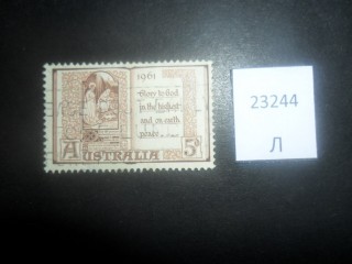 Фото марки Австралия 1961г