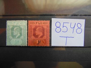 Фото марки Британские Фиджи 1903г *