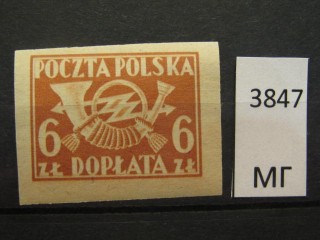 Фото марки Польша 1946г *