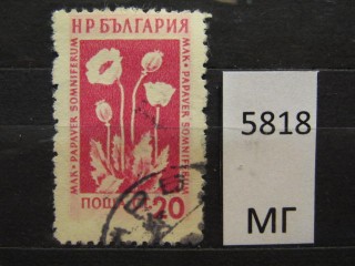 Фото марки Болгария 1953г