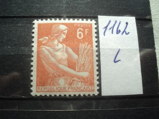 Фото марки Франция 1957г *